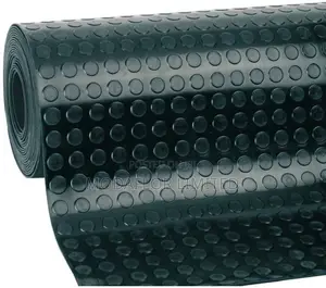 Rubber Coin Mat – Anti-Slip Floor Protection