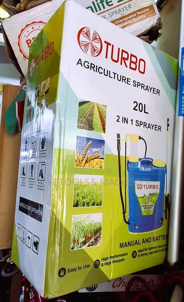 2 In 1 Turbo Electric Knapsack 20 Litres