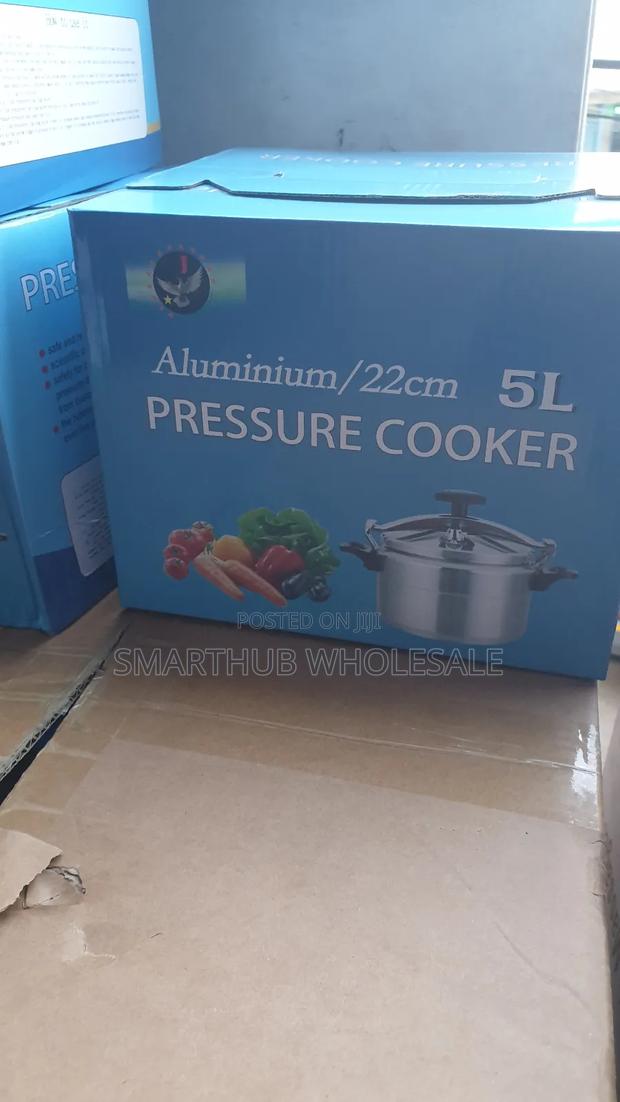 Nunix Nunix Aluminium Pressure Cooker - Explosion Proof - Silver