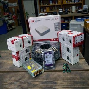 Stunning Image Quality Hikvision 8 1080p CCTV Cameras Full System Kit - main view