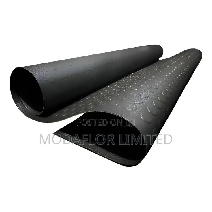 Anti-Slip Coin Mat – Durable Rubber Flooring
