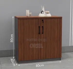 Modern Office Credenza : 2-Door Wooden Office Credenza