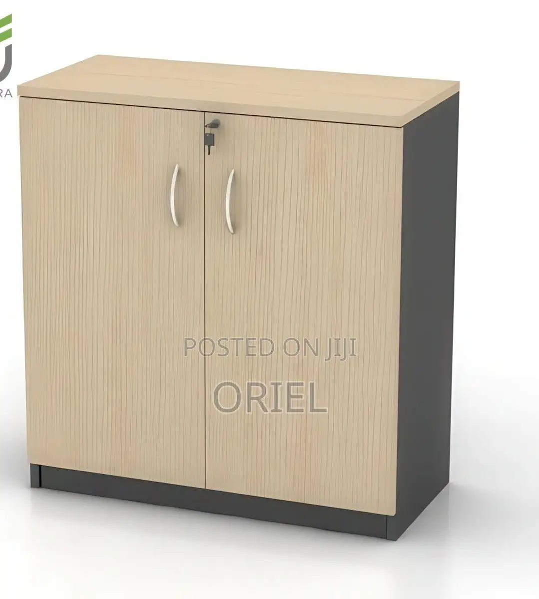Modern Office Credenza : 2-Door Wooden Office Credenza