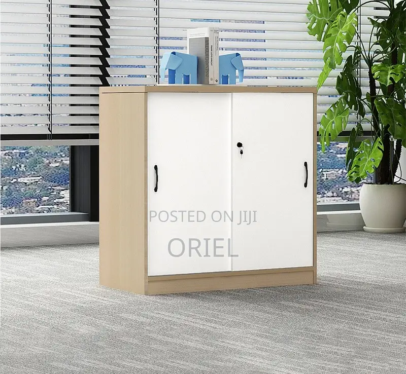 Modern Office Credenza : 2-Door Wooden Office Credenza