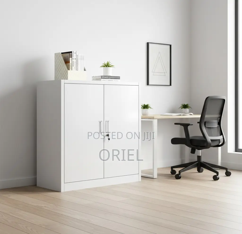 Modern Office Credenza : 2-Door Wooden Office Credenza