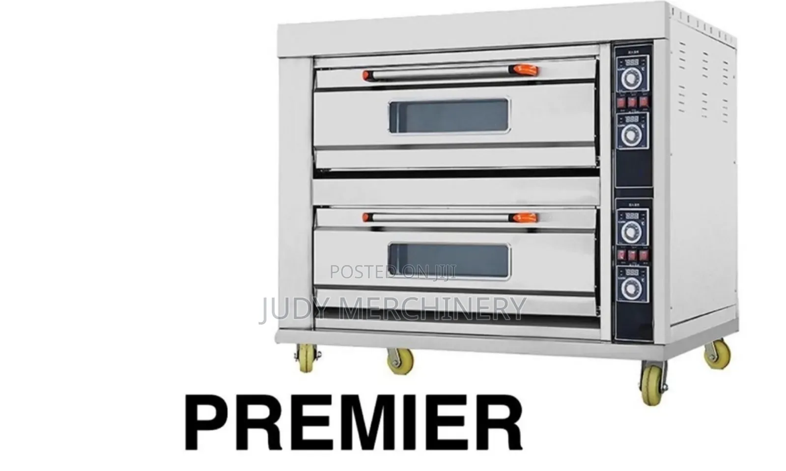 Commercial Electric Oven Two Deck Four Trays