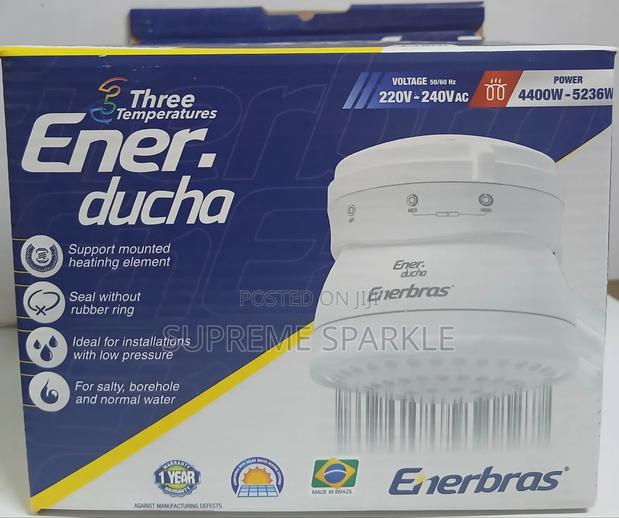 Enerbras Enerducha 3t Instant Shower Head