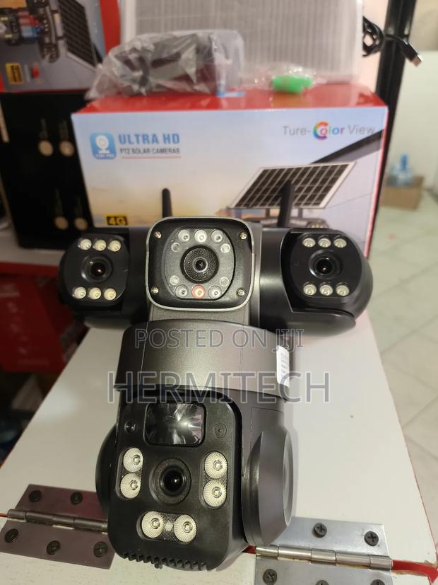 Triple Lens 4g Solar Powered PTZ - main view