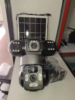 Solar Powered PTZ Surveillance 4g CCTV