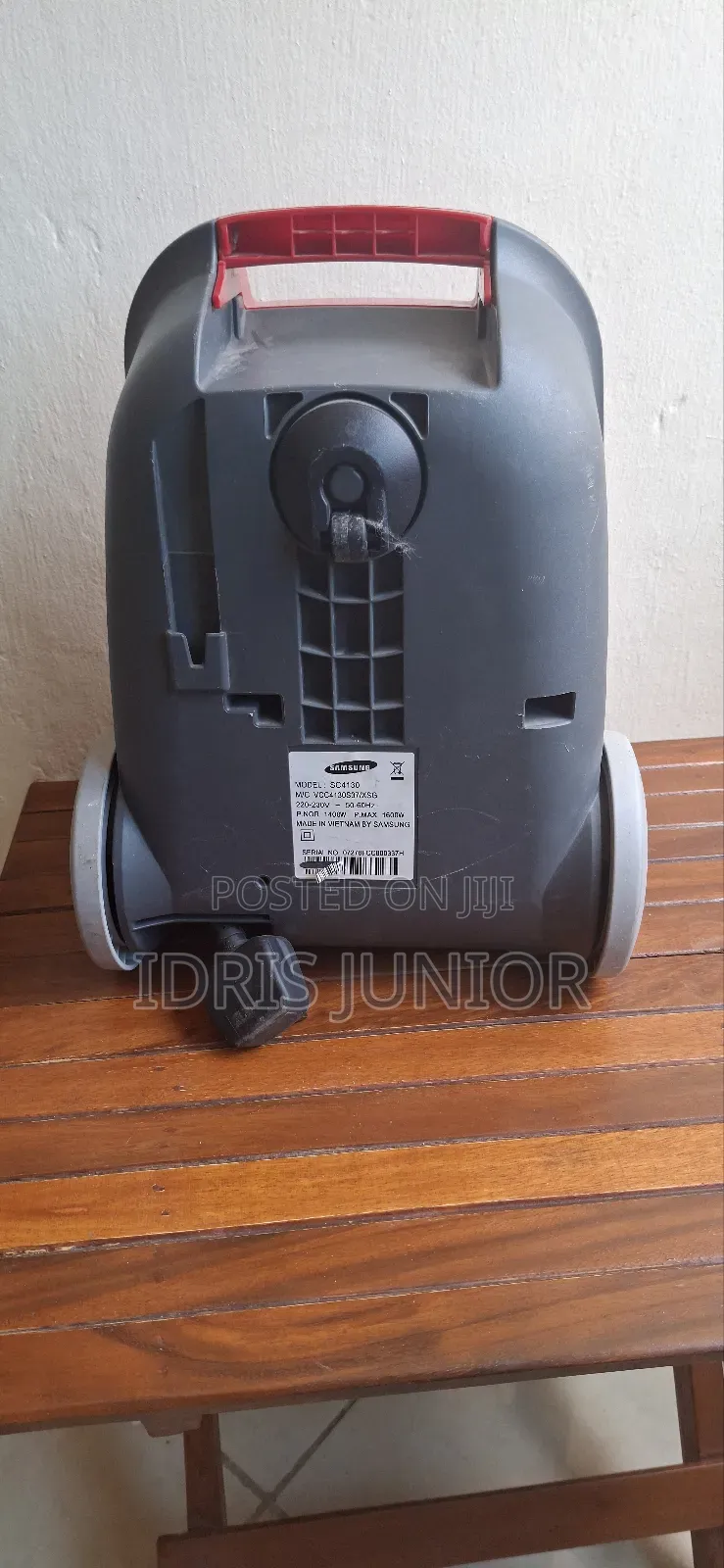 Samsung 1600w Vacuum Cleaner -Powerful Motor No Hose/Pipe