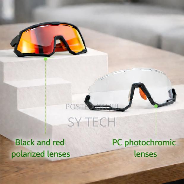 Interchangeable Polarized Photochromic Multipurpose Glasses - main view