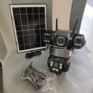 Triple Lens 4g Cameras Solar Powered