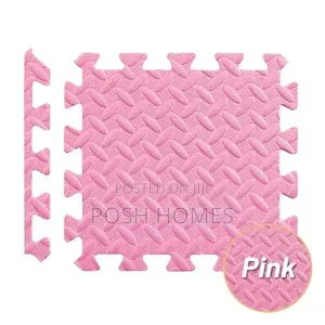Puzzle Pink Mats Interlocking