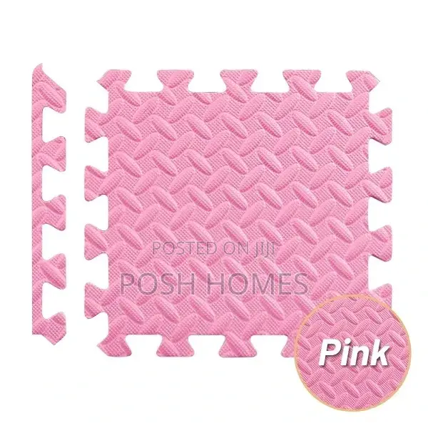 Puzzle Pink Mats Interlocking