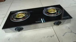 *Syinix 2burner Glass Gas Cooker