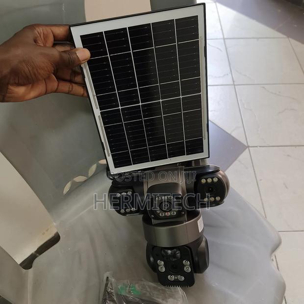 Solar PTZ Surveillance 4g Cameras With Panel - main view