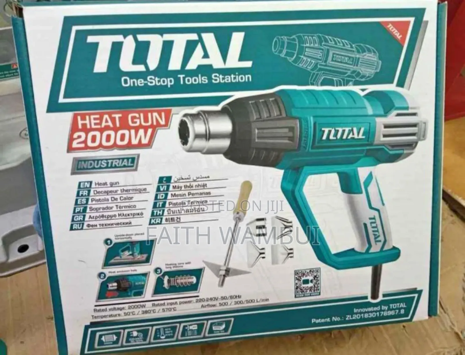Professional 2000 Watts Total Heat Gun Machine/Heat Gun 2000 Watt