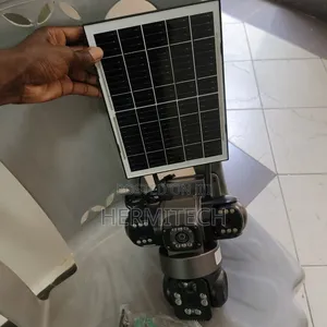 Solar PTZ Surveillance 4g Cameras With Panel