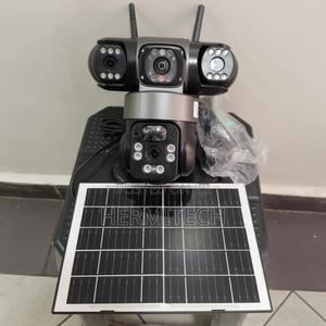 Triple Lens Cameras PTZ Surveillance 4g - thumbnail 2