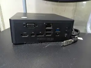 Dell Tb16 Thunderbolt 3 Usb-C Docking Station With 240w Adapter.