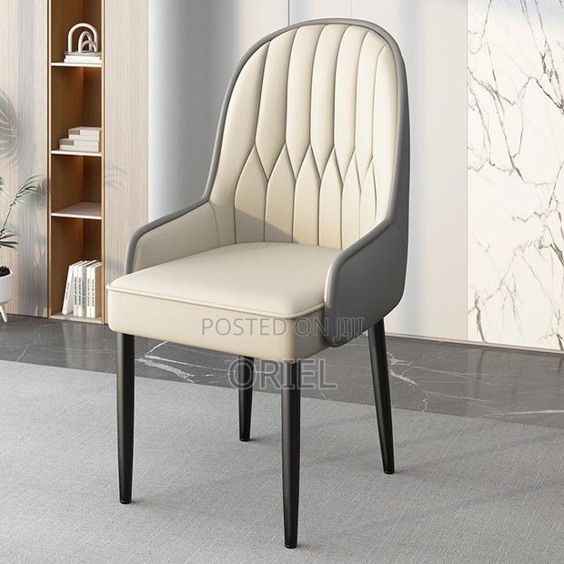 Nordic Upholstered Dining Chair : Modern Kitchen Dining Chair - main view
