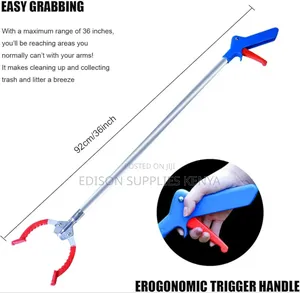 Long Grabber Reacher Pick Up Reaching Tool Litter Picker Garden Nabber