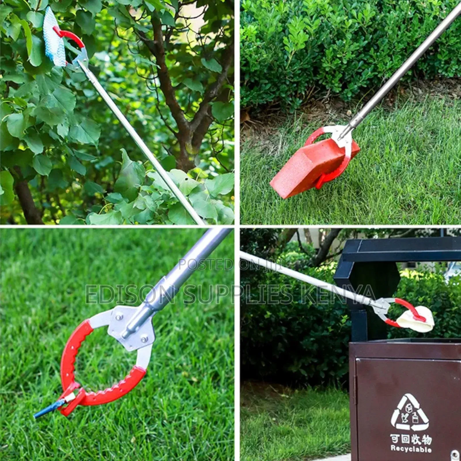 Long Grabber Reacher Pick Up Reaching Tool Litter Picker Garden Nabber