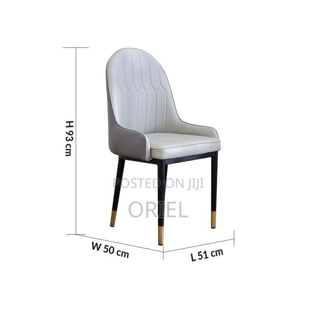 Nordic Upholstered Dining Chair : Modern Kitchen Dining Chair - thumbnail 4