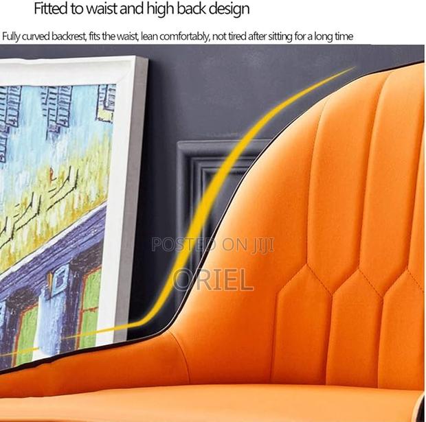 Nordic Upholstered Dining Chair : Modern Kitchen Dining Chair - thumbnail 7