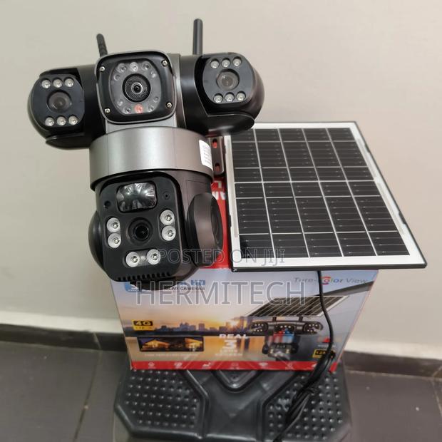 CCTV Surveillance System 4g Cameras Solar Powered PTZ - main view