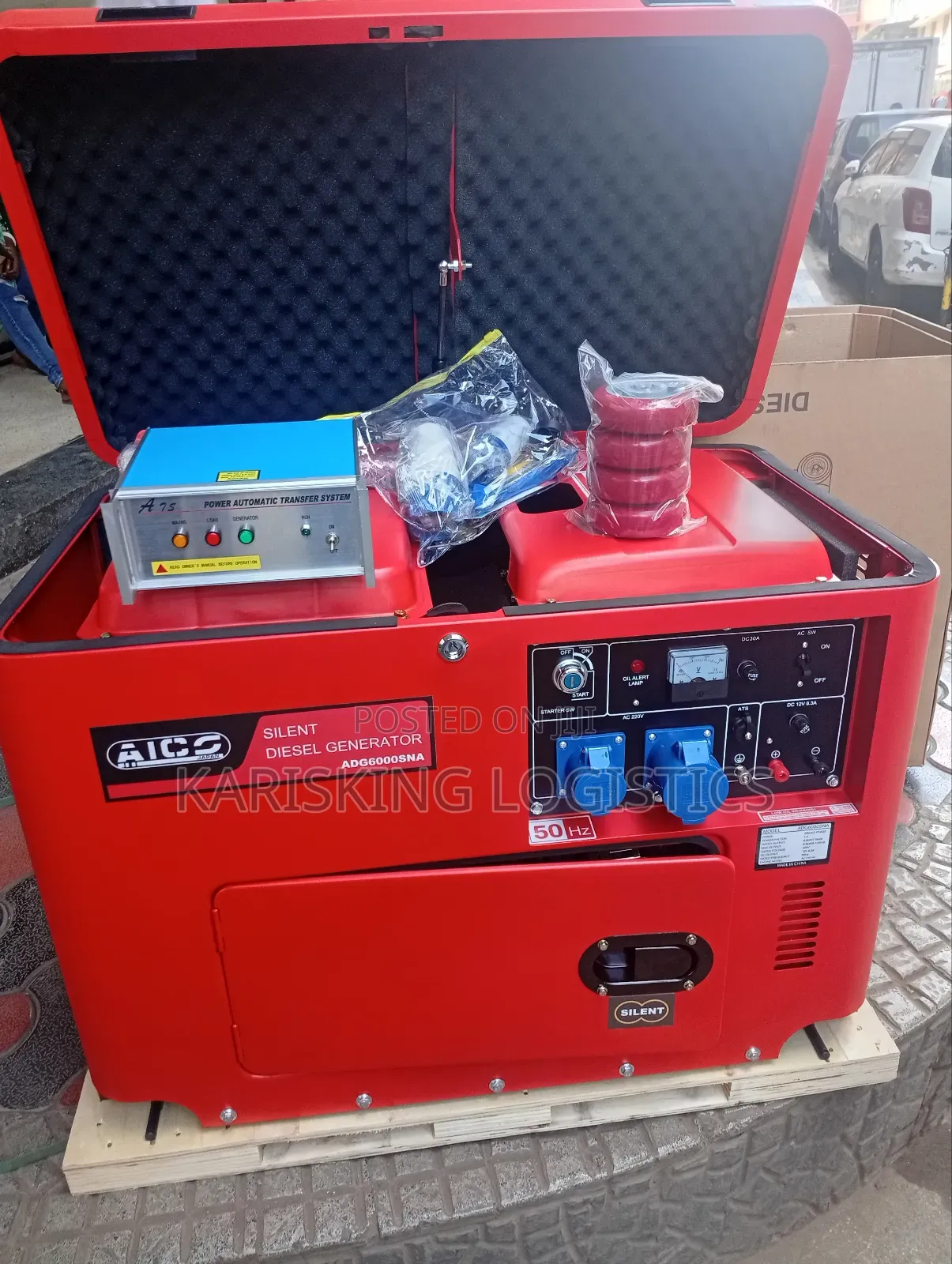 8kva Aico Diesel Silent Generator With Ats