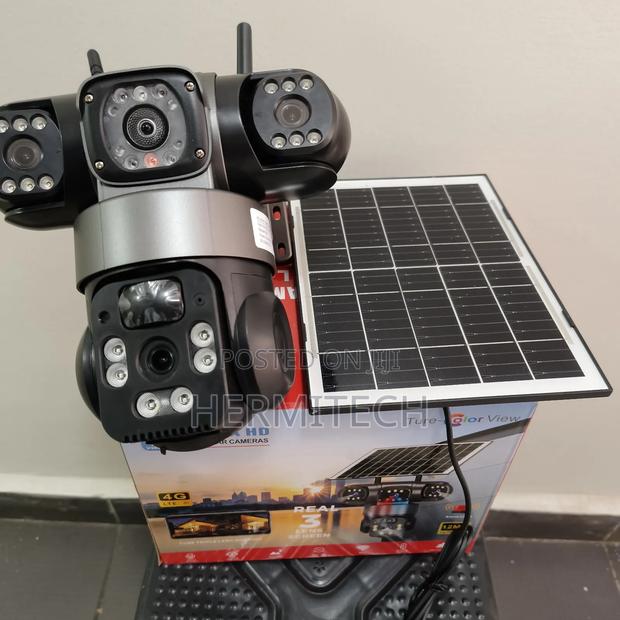 CCTV Surveillance System 4g Cameras Solar Powered PTZ - thumbnail 2