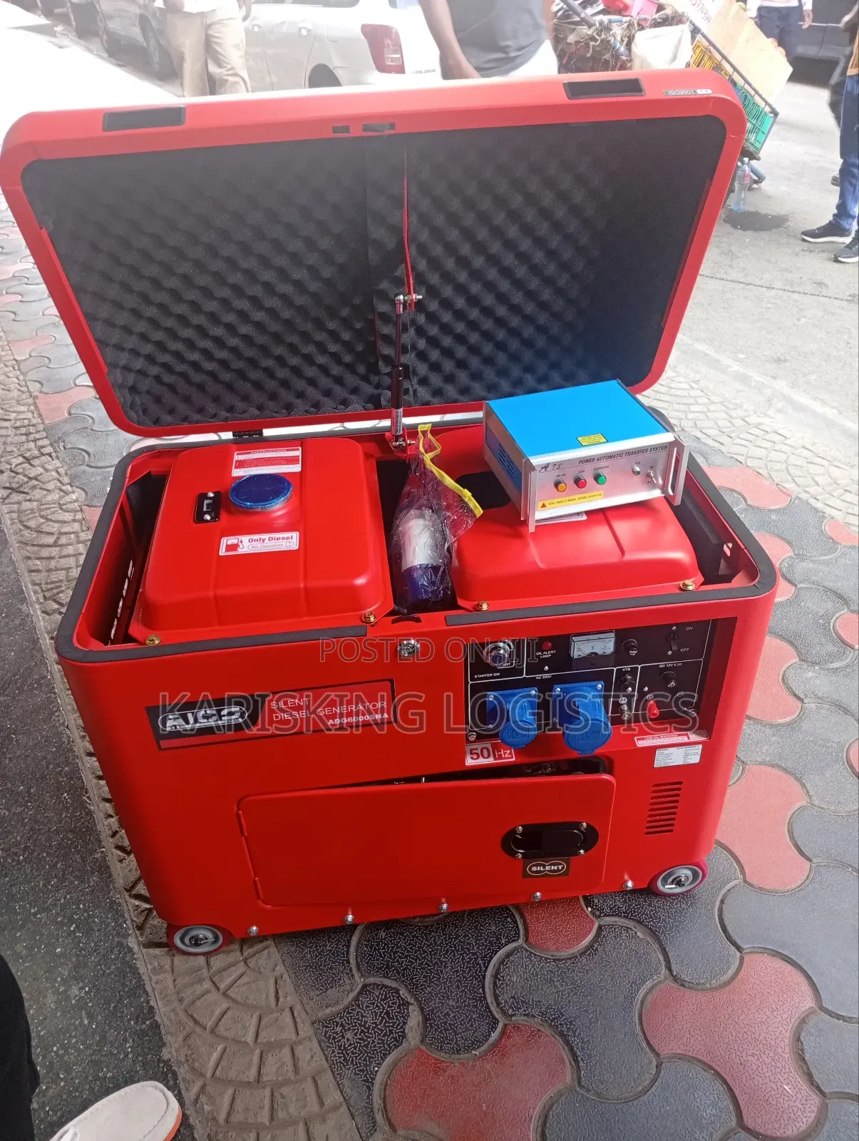 10kva Aico Diesel Silent Generator With Ats
