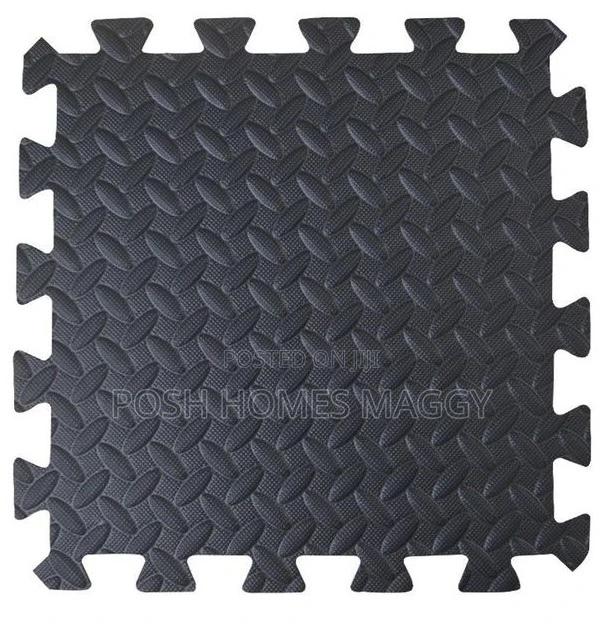 Rubber Gym Interlocking Mats - main view