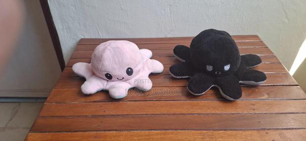 Flip Mood Octopus Plush Toy - Happy/Angry (2 Available) - main view