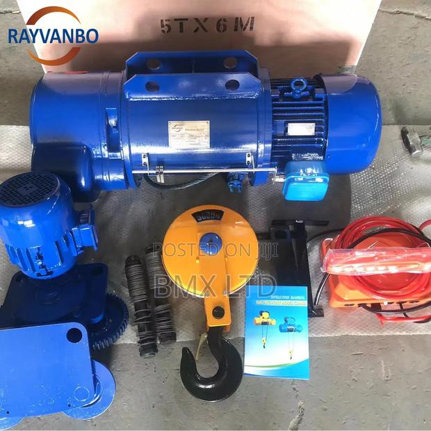 5t Heavy Duty Electric Wire Rope Hoist Industrial Lifting Machine
