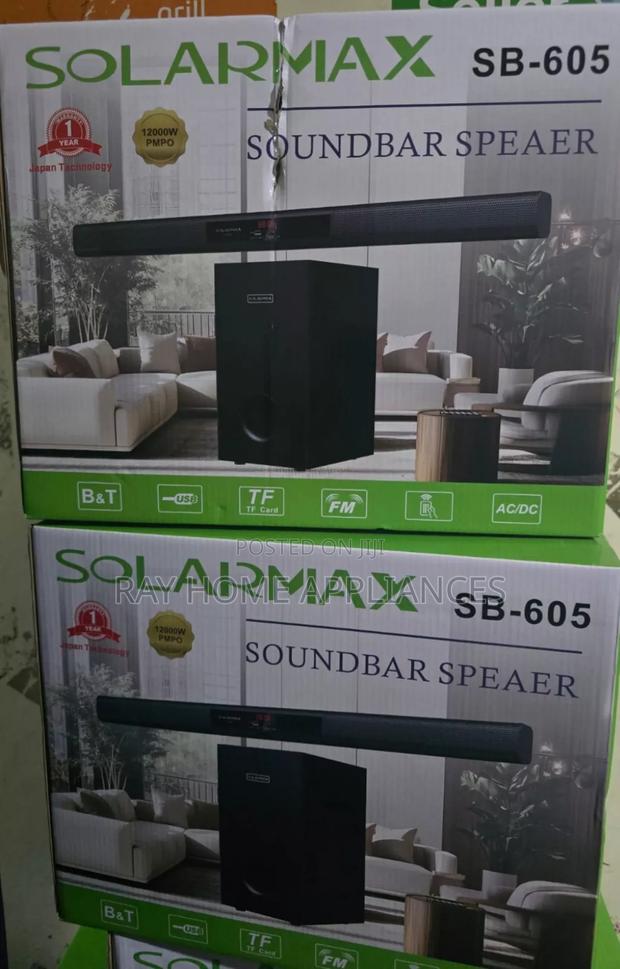 Solarmax 2.1ch Soundbar Multimedia Speaker System Woofer - main view