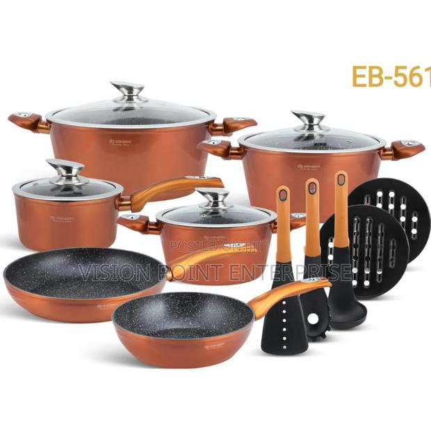 Edenburg 15pc Cookware Set - main view