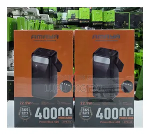 Amaya Powerbox 400 Apb-40 *40,000mah 22.5w* Power Bank