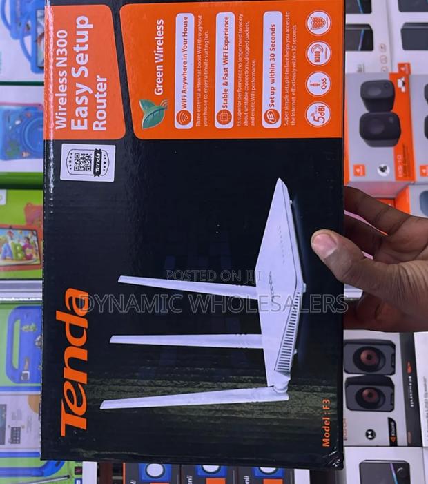 Tenda Router F3 Wireless N300 Networking - main view