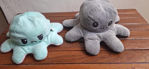 Flip Mood Octopus Plush Toy - Happy/Angry (2 Available) - thumbnail 6