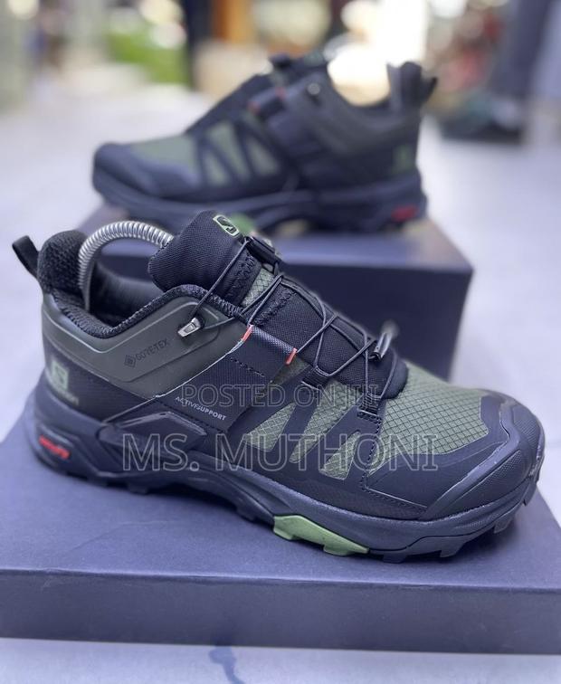 Trail-Inspired Salomon Men's X Ultra 4 Gore-Tex Hiking Shoes.