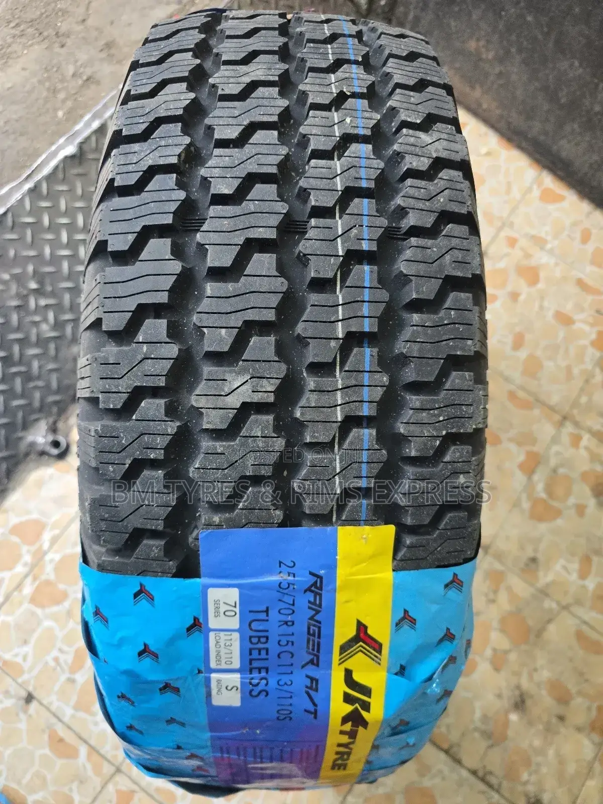 255 /70 R15 Jk Tyres (All Terrein) India.