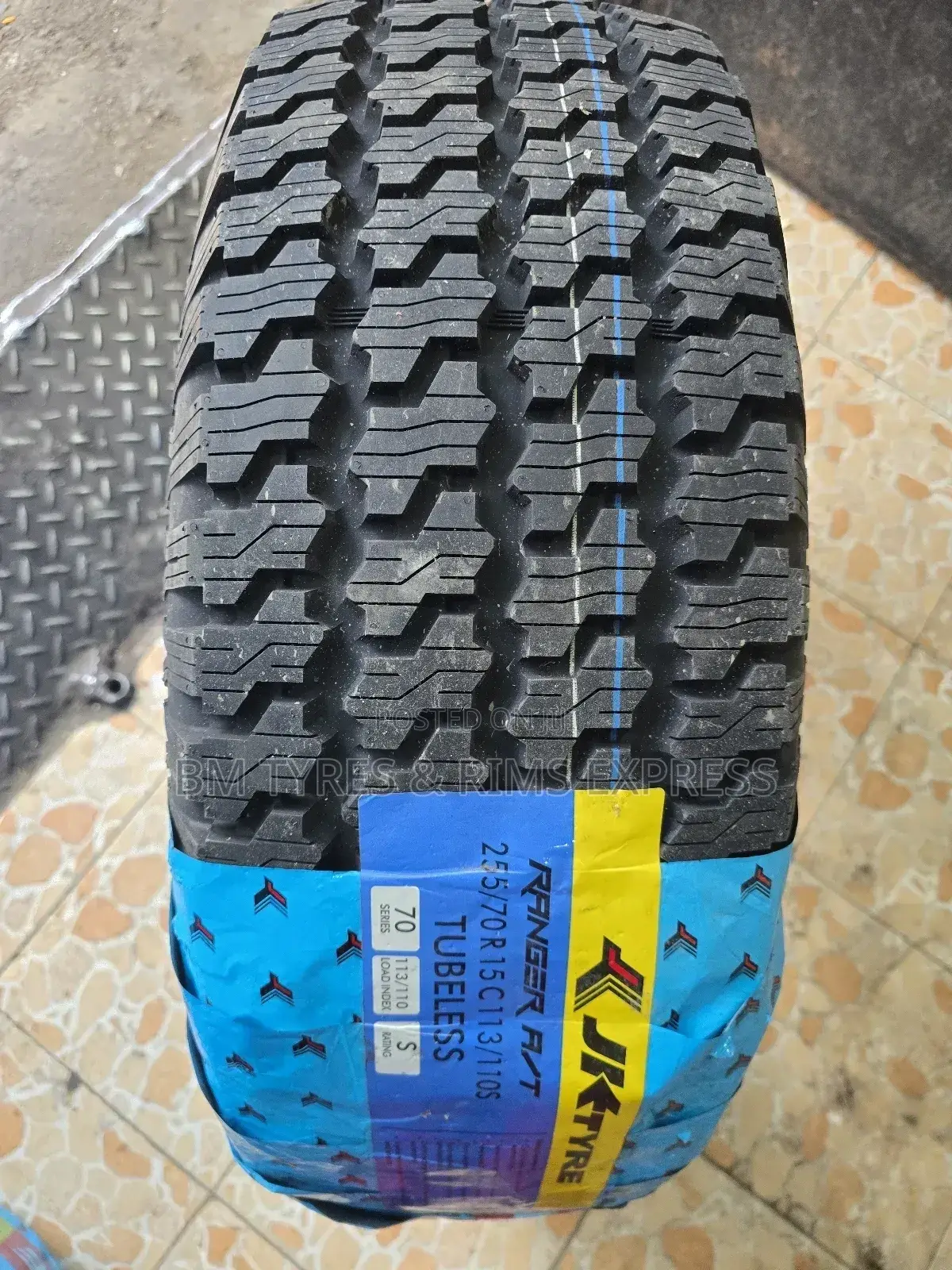 255 /70 R15 Jk Tyres (All Terrein) India.