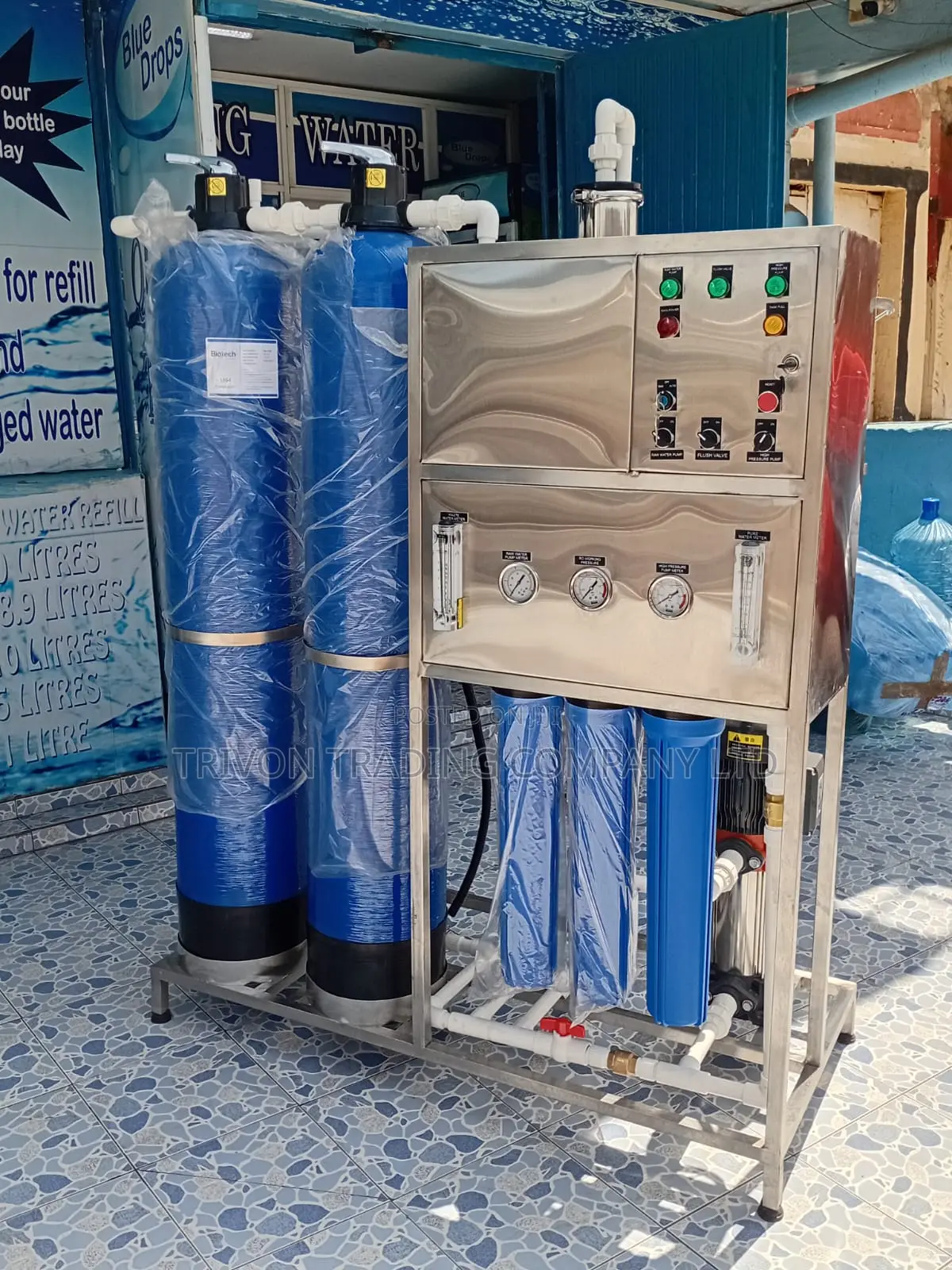 Commercial 250 LPH Ro Machine | Water Purification Equipment