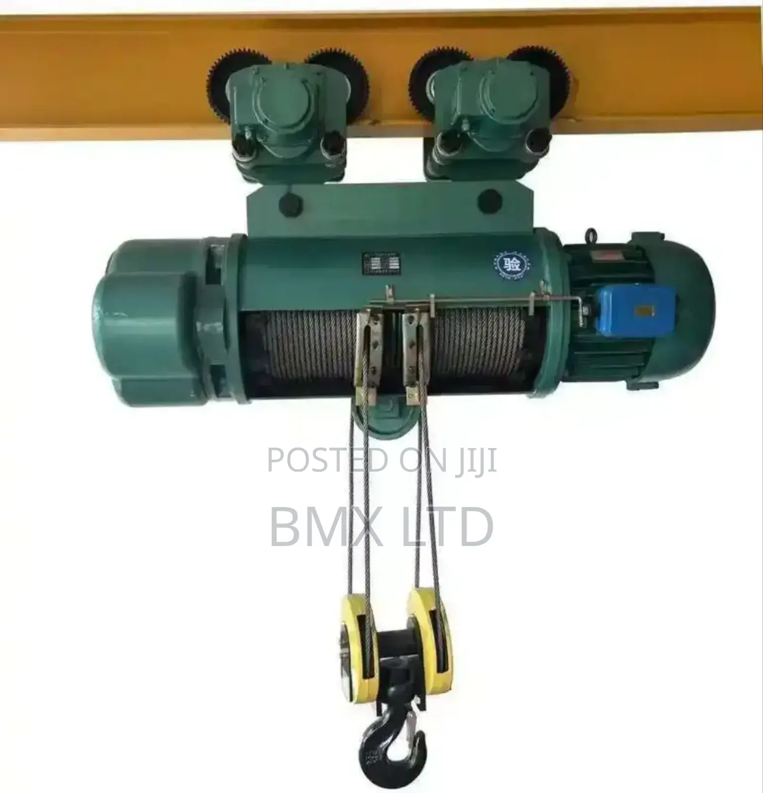 Electric Overhead Wire Rope Hoist 5t Capacity