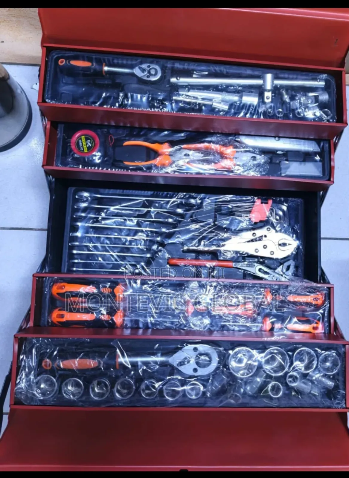 85 Pcs Socket Wrench /Chrome Vanadium Spanner Set