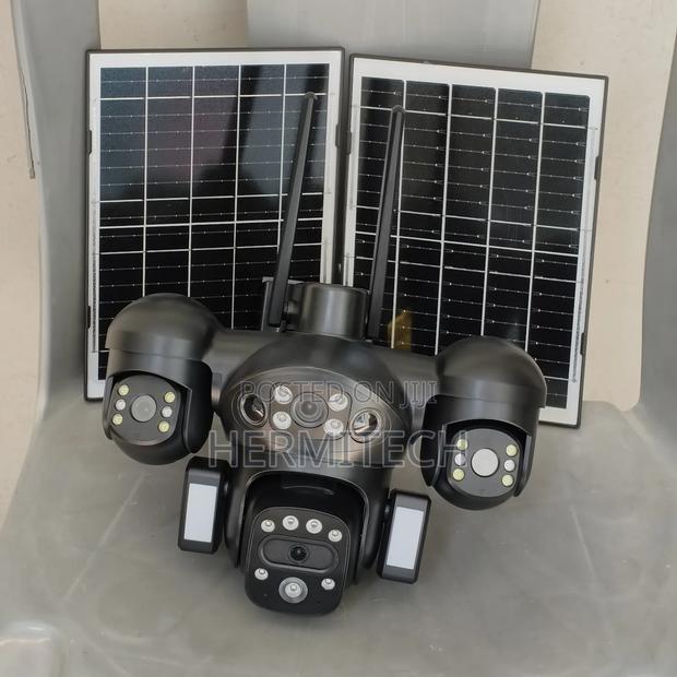 4 Lens 4g Surveillance Solar Powered PTZ - thumbnail 2