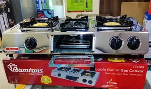 Ramtons 2burner With Grill Rg504