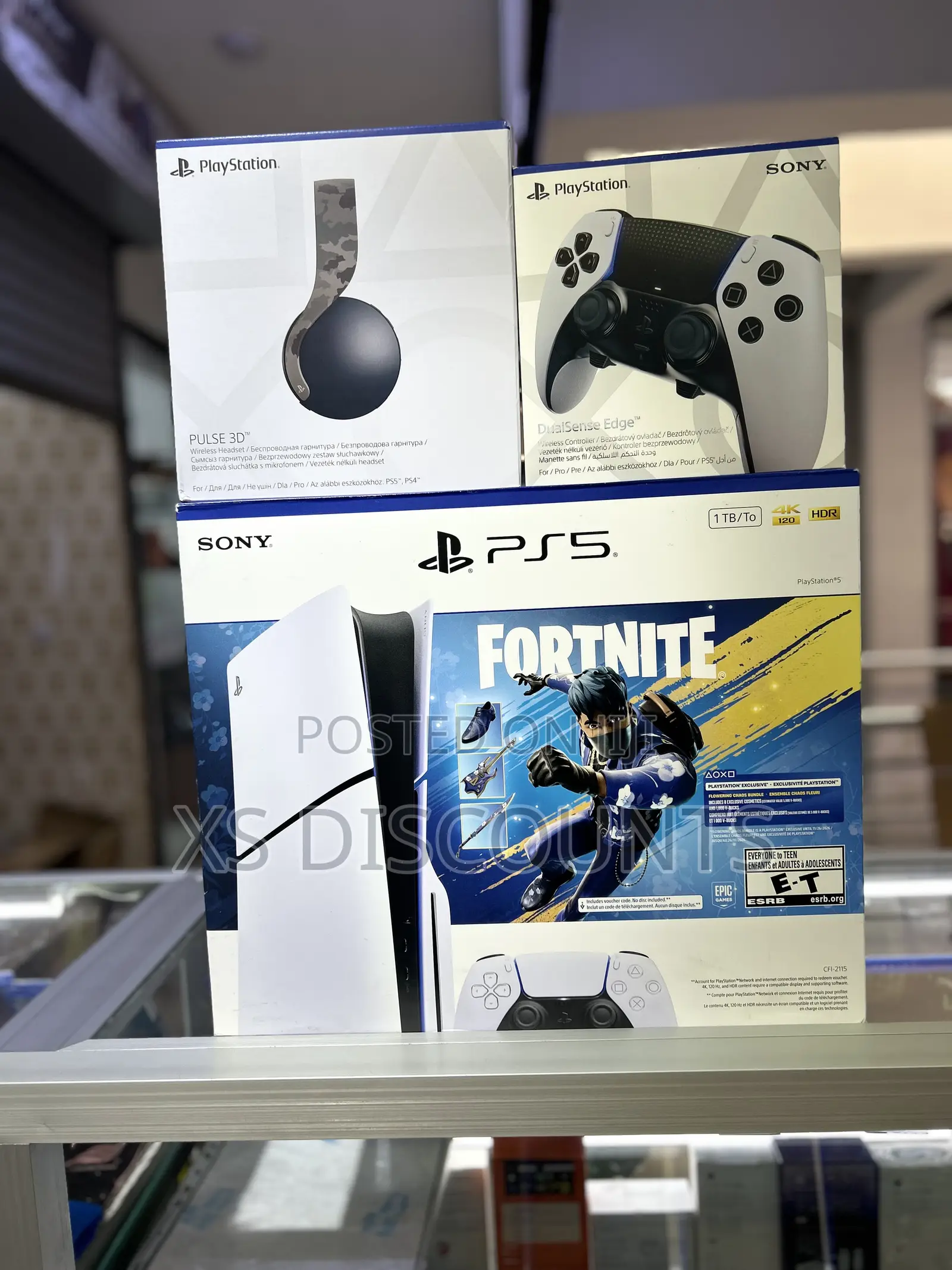 Ps5 Slim Pulse 3d Dualsense Edge !!
